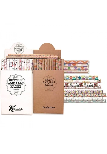 KESKİN REX 70x200 TEKLİ RULO AMBALAJ KAĞIDI GRAPHİC 100616