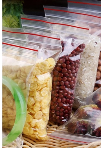 Kilitli Naylon Poşet Şeffaf Ambalaj 23x31 10 Adet