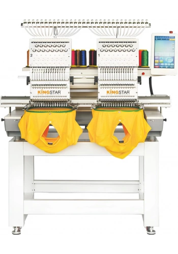 Kingstar 1202 2 Kafa 12 İğne Nakış Makinası (40x45cm)