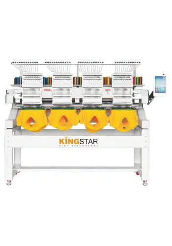 Kingstar 1204 4 Kafa 12 İğne Nakış Makinası (40x40cm)