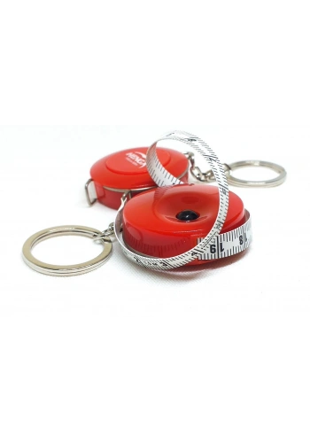 Kırmızı Otomatik Mezura 1.5 Metre