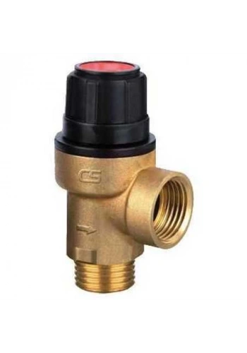 Klepsan Sabit Ayarlı Emniyet Ventili 1/2” 3-4-6 Bar