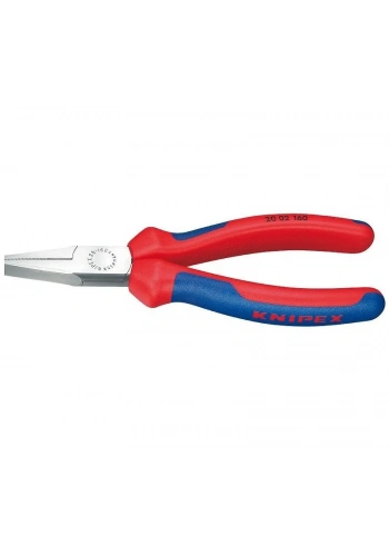 Knipex 20 02 Yassı Ağız Kargaburun 160 Mm - KNI2002160