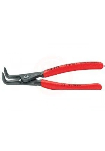 Knipex 49 21 A21 Ağır Hizmet Eğri Dış Segman Pensi - KNI4921A21