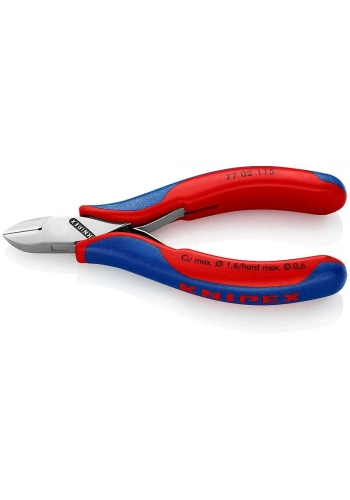 Knipex 77 02 ELEKTRONİKÇİ YAN KESKİ 115 MM - KNI7702115