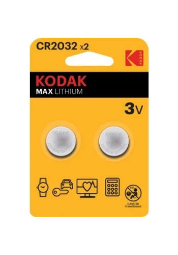 KODAK 30417687 CR2032 ULTRA LİTYUM PARA PİL 2 Lİ BLİSTER 288756
