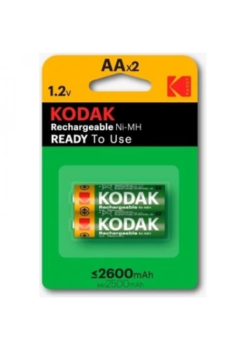 KODAK 30955080 KAAHR-2 2600 mAh.2 Lİ ŞARJLI KALEM PİL 383098