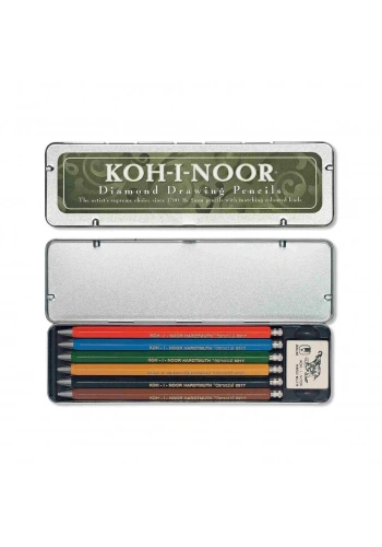 Koh-i Noor 5217 Diamond Versatil Kalem Seti 6lı