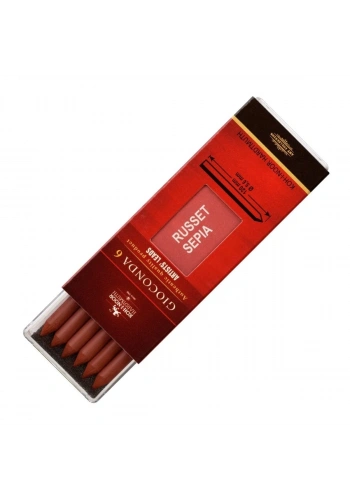 Koh-i Noor Gioconda 4373 Portmin Kalem Ucu 5.6mm 6lı Kızıl Sepia