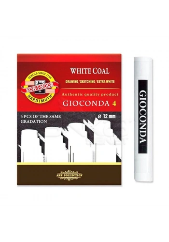 Koh-i-Noor Gioconda White Coal 4lü Set Extra Soft 8692/1
