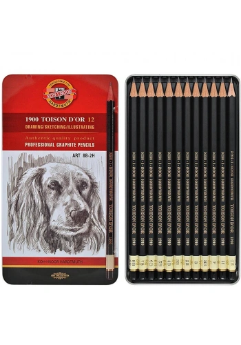 Koh-i Noor Set Of Gaphite Pencils 1912 12