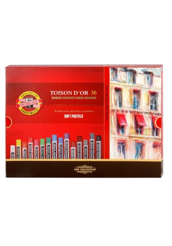 Koh-i Noor Toison Dor Soft Pastel Boya Seti 36 Renk