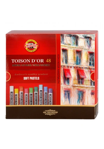 Koh-i Noor Toison Dor Soft Pastel Boya Seti 48 Renk