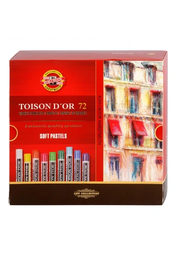 Koh-i Noor Toison Dor Soft Pastel Boya Seti 72 Renk