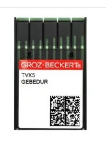 Kollu Kemer Yanmaz Dikiş İğnesi / TVX5(149X5) GEBEDUR 20/125 100ADET
