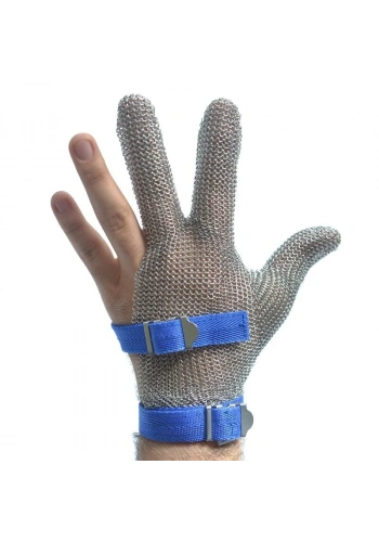 Koruyucu Çelik Eldiven 3 Parmak Large / BMGLV-02L