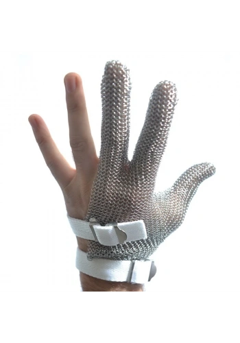 Koruyucu Çelik Eldiven 3 Parmak Small / BMGLV-02S