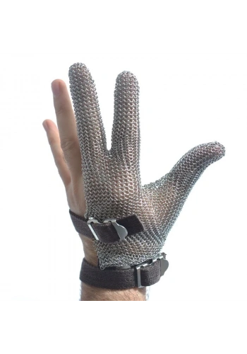 Koruyucu Çelik Eldiven 3 Parmak XXSmall BMGLV-02XXS