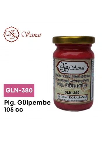 Koza Sanat Geleneksel Ebru Boyası 105cc GLN-380 Pigment Gülpembe