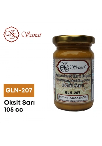 Koza Sanat Geleneksel Ebru Boyası 105cc GLN-401 Oksit Kahve