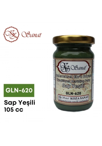 Koza Sanat Geleneksel Ebru Boyası 105cc GLN-620 Pigment Sap Yeşili