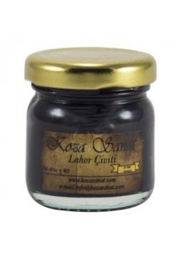 Koza Sanat Geleneksel Ebru Boyası 40cc GLN-590-1 Pigment Lahor Çiviti