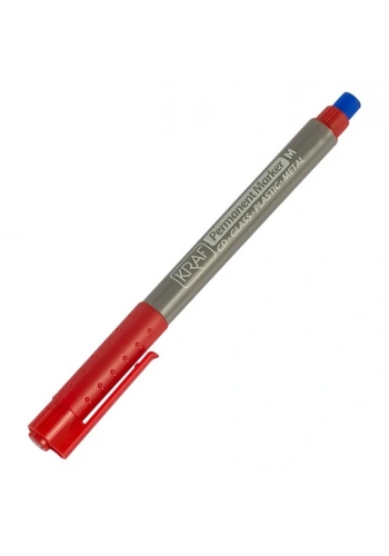 Kraf 260 Asetat Kalemi Silgili (M) KIRMIZI 12li Kutu