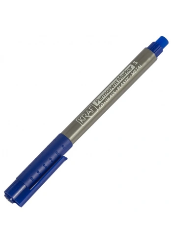 Kraf 270 Asetat Kalemi Silgili (S) MAVİ 12li Kutu