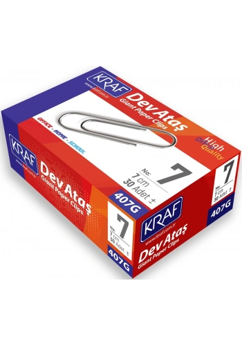 Kraf Ataş No:7 70 mm. 30 Adet