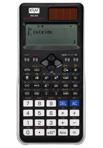 Kraf Bilimsel Hesap Makinesi 552 Fonksiyonlu SİYAH