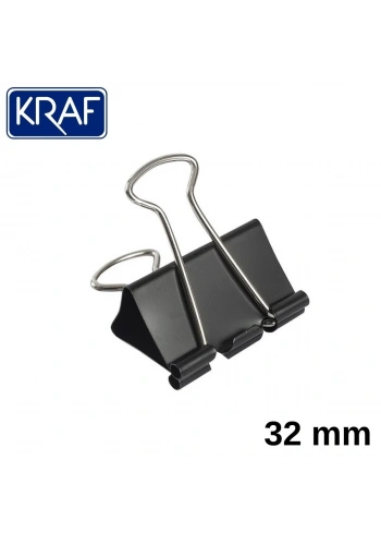 Kraf Çelik Kıskaç 32mm 12li Kutu 432G
