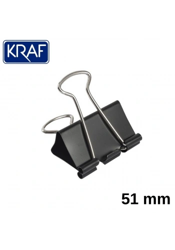 Kraf Çelik Kıskaç 51mm 12li Kutu 451G