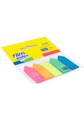 Kraf Film Index Ok Şekilli 5 Renk x 25 Sayfa