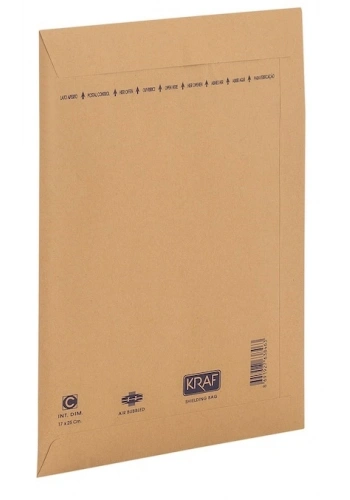 Kraf Hava Kabarcıklı Zarf C 17x25 cm. 10lu Paket