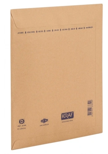 Kraf Hava Kabarcıklı Zarf D 21x28 cm. 10lu Paket