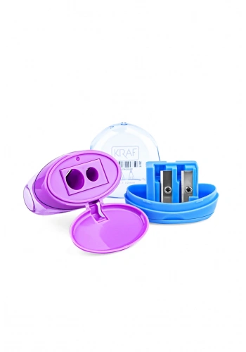 Kraf Hazneli Çift Delikli Kalemtraş 730G (1 Adet)