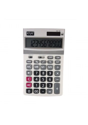Kraf Hesap Makinesi Masaüstü 12 Hane HM-140