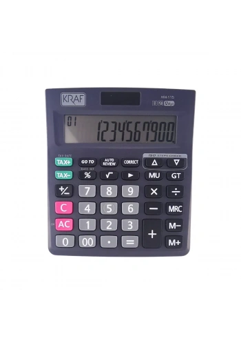 Kraf Hesap Makinesi Masaüstü 12 Hane Tax HM-115