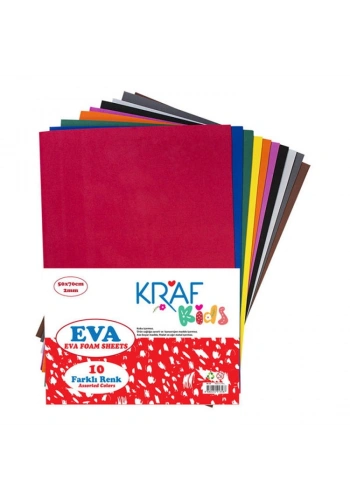 Kraf Kids Eva 50x70 cm. 10 Renk