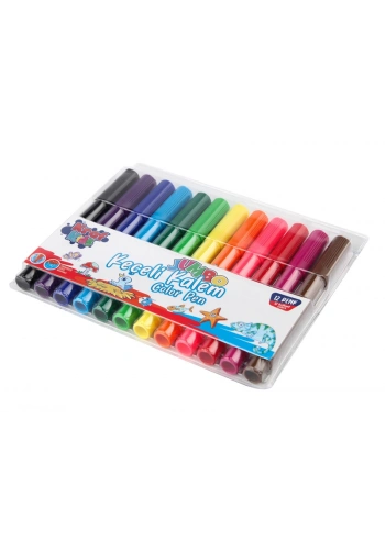 Kraf Kids Jumbo Keçeli Boya Kalemi 12 Renk