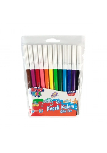 Kraf Kids Keçeli Kalem 12li