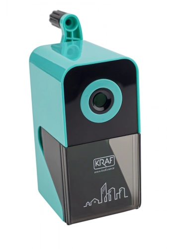 Kraf Kollu Kalemtraş Pastel Yeşil