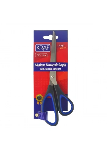 Kraf Makas Kauçuk Saplı 19cm 715G