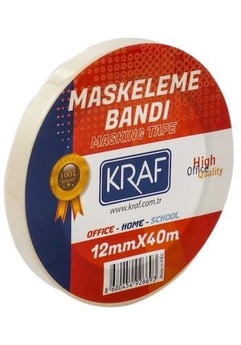 Kraf Maskeleme Bandı 12 mm.