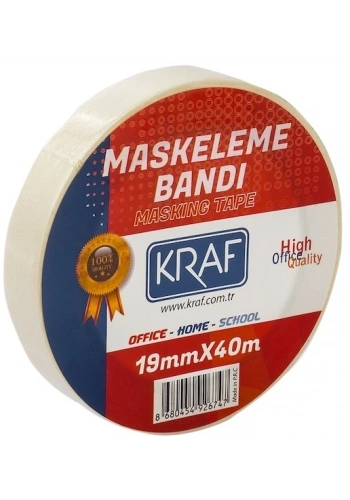 Kraf Maskeleme Bandı 19 mm.