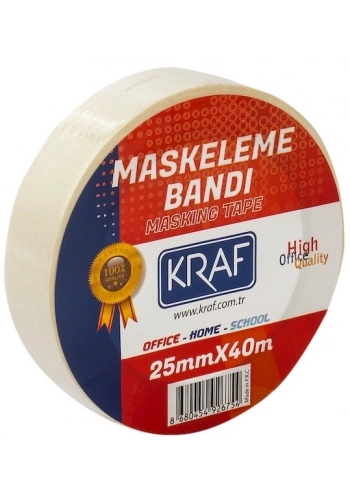 Kraf Maskeleme Bandı 25 mm.