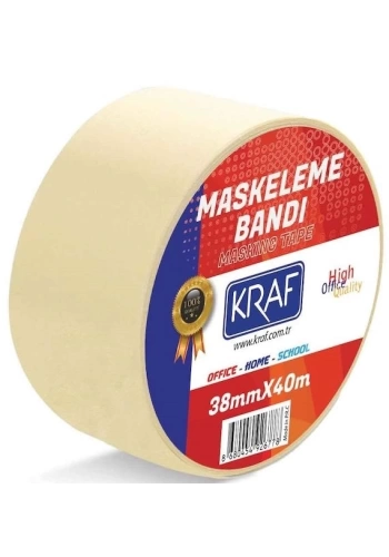 Kraf Maskeleme Bandı 38mmx40m 4038G