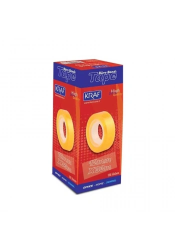 Kraf Selobant 12 mm. x 33 mt. 12li Kutu
