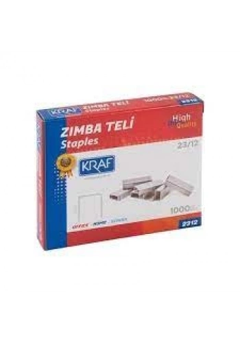 Kraf Zımba Teli 23/12 1000li