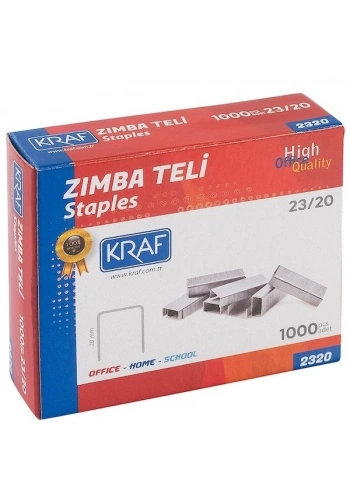 Kraf Zımba Teli 23/20 1000li
